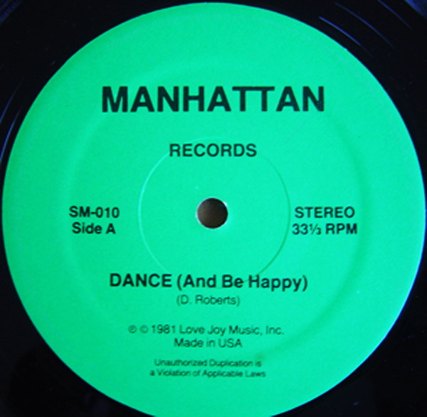 Various - Dance (And Be Happy) | Manhattan (SM-010) - main