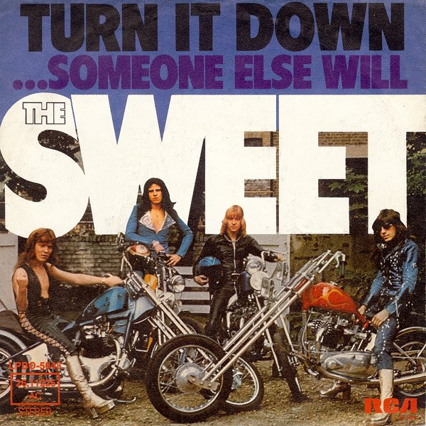 Sweet – Turn It Down / Someone Else Will (1974, Vinyl) - Discogs