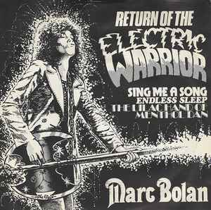 Marc Bolan - Return Of The Electric Warrior album cover
