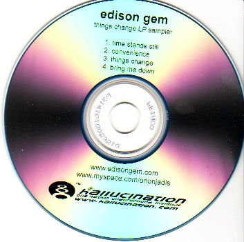 last ned album Edison Gem - Things Change LP Sampler