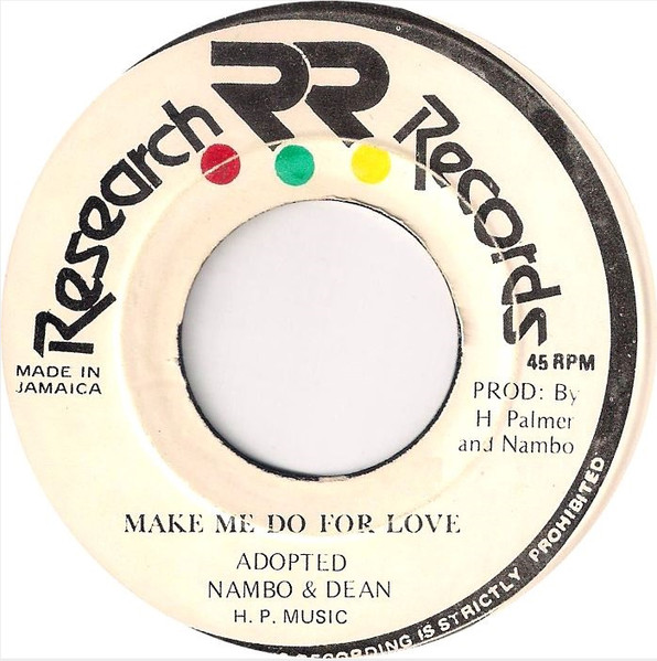 Nambo & Dean – Make Me Do For Love (1979, Vinyl) - Discogs