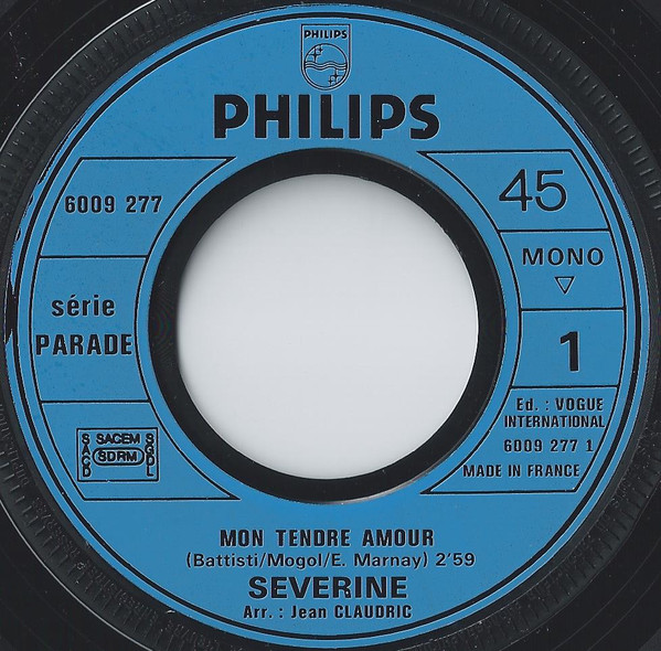 last ned album Séverine - Mon Tendre Amour