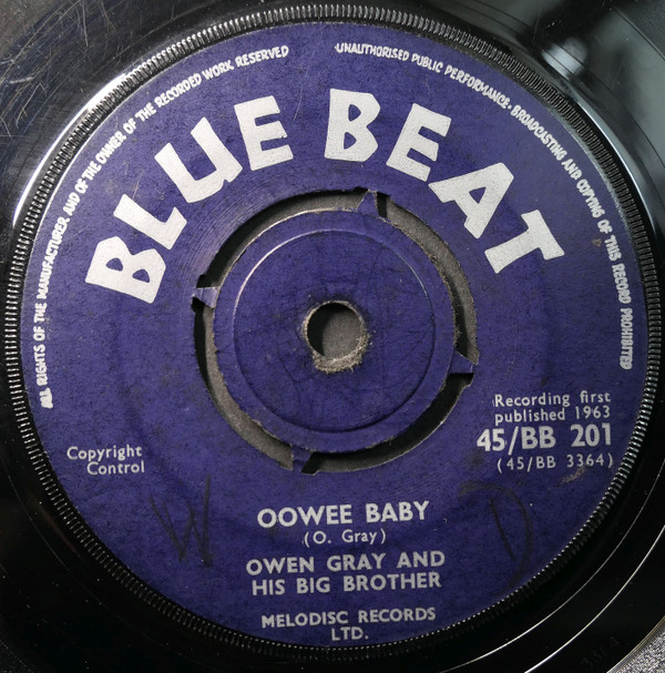 descargar álbum Owen Gray And His Big Brother - Oowee Baby Snow Falling