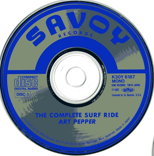 ladda ner album Art Pepper - The Complete Surf Ride