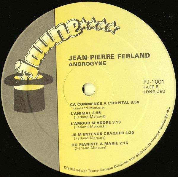 Jean-Pierre Ferland - Androgyne | Jaune (PJ1001) - 3