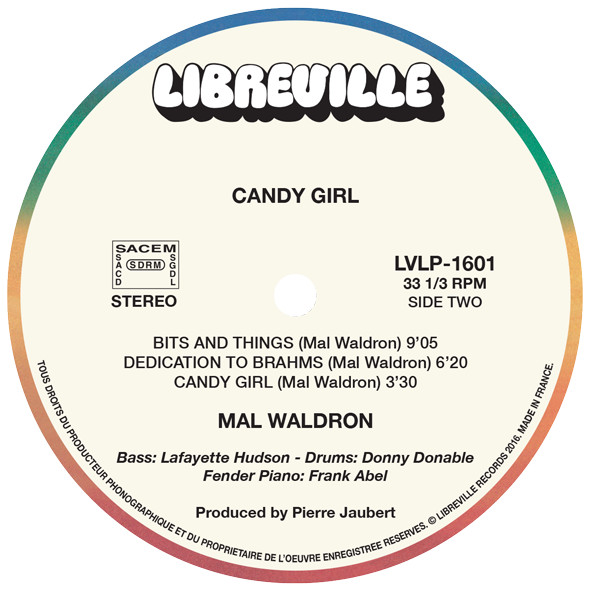 descargar álbum Mal Waldron - Candy Girl