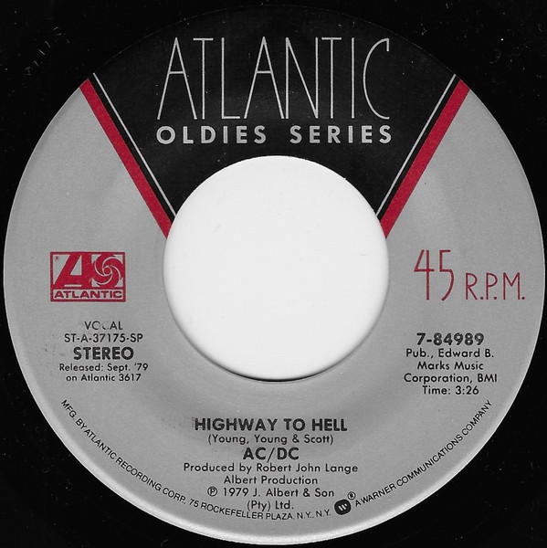 AC/DC-Highway To Hell / Dirty Deeds Done Dirt Cheap