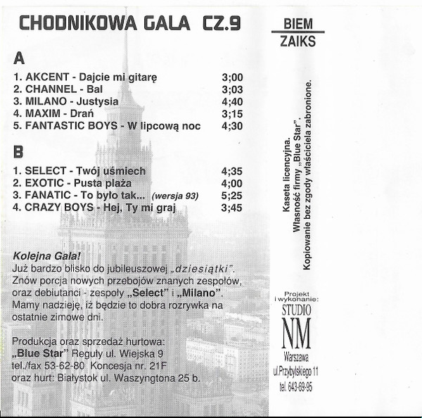 Album herunterladen Various - Chodnikowa Gala 9