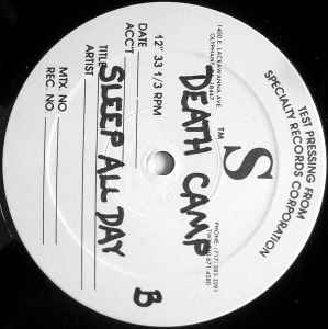 Death Camp – Sleep All Day (1995, Vinyl) - Discogs