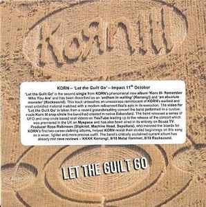 Korn - Let The Guilt Go album cover