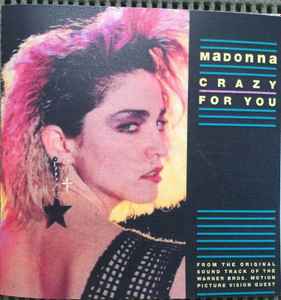 Madonna - Crazy For You album cover