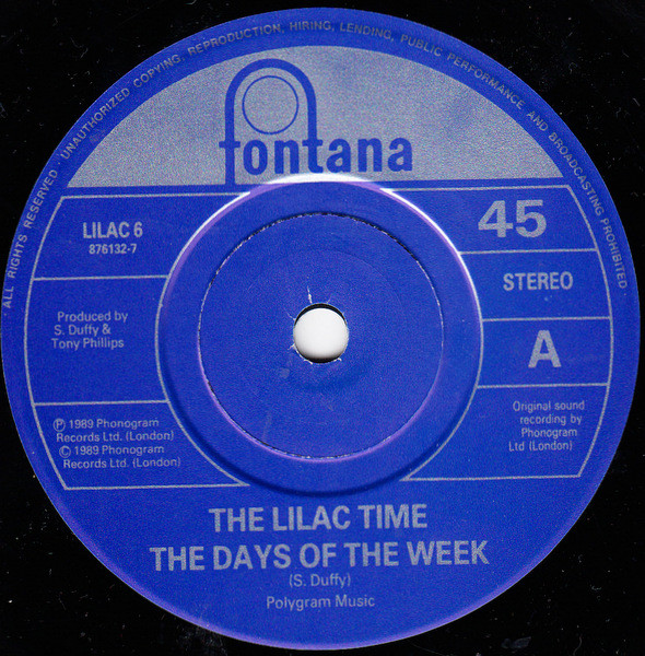 last ned album The Lilac Time - The Days Of The Week
