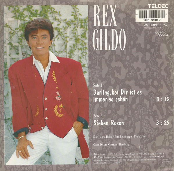 lataa albumi Rex Gildo - Darling Bei Dir Ist Es Immer So Schön