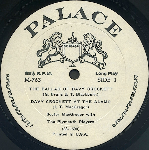 lataa albumi Download Scotty MacGregor With The Plymouth Players Cowboy Slim - Davy Crockett At The Alamo Songs Of The West album