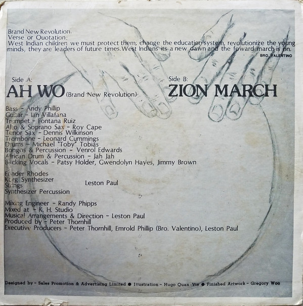 last ned album Bro Valentino - Ah Wo Brand New Revolution Zion March