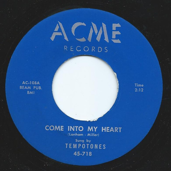 Tempotones – Come Into My Heart (Vinyl) - Discogs