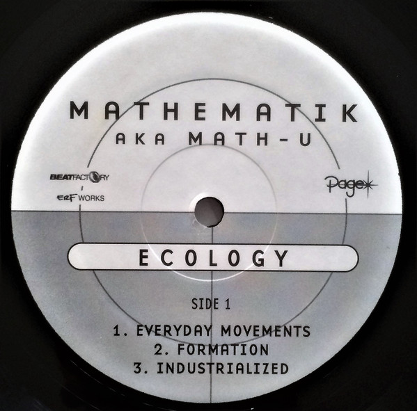 Mathematik AKA Math-U – Ecology (1999, Vinyl) - Discogs