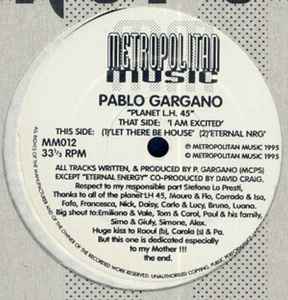 Pablo Gargano - Planet L.H. 45 album cover