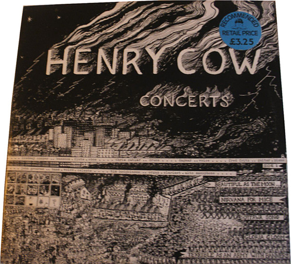 Henry Cow – Concerts (1995, CD) - Discogs