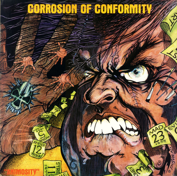 Corrosion Of Conformity – Animosity (1985, Clear Shell, Smooth 