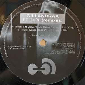 Gillandrax - ET DJ's (Remixes) album cover