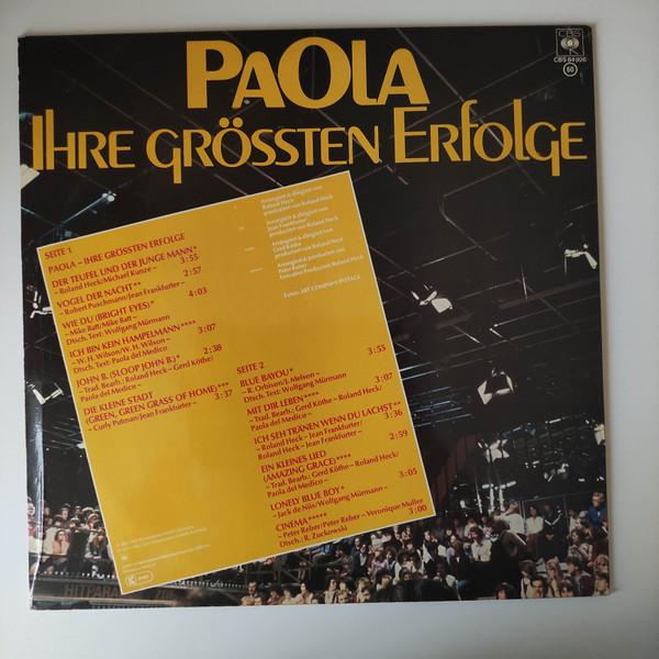 baixar álbum Paola - Ihre Größten Erfolge