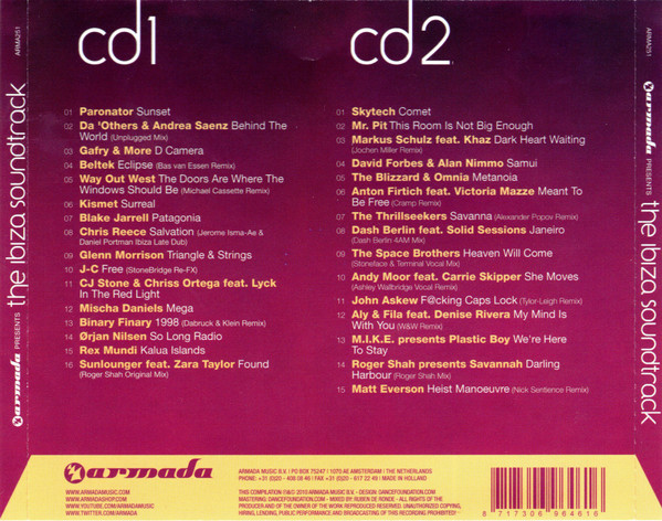 last ned album Various - Armada Presents The Ibiza Soundtrack