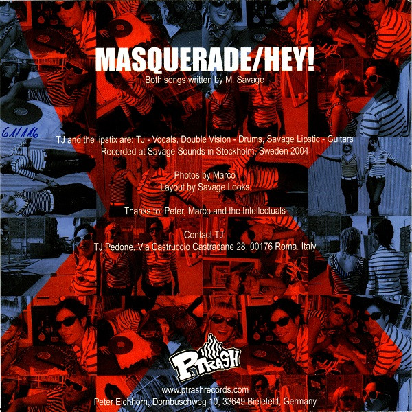 last ned album Tj And The Lipstix - Masquerade