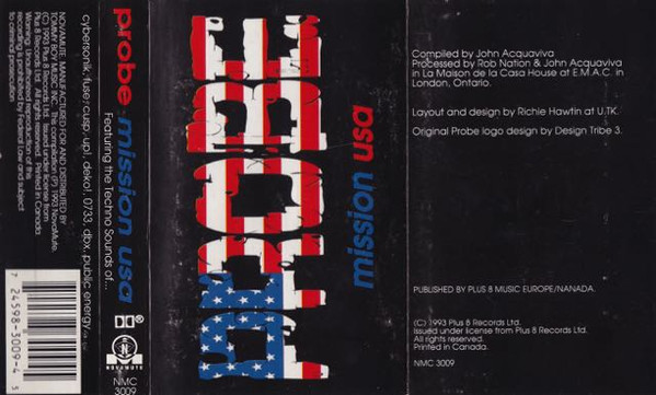 lataa albumi Various - Probe Mission USA
