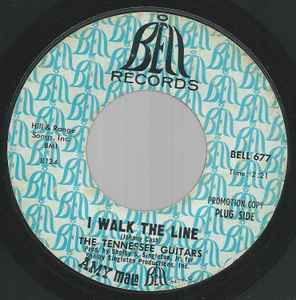 The Tennessee Guitars - I Walk The Line album cover