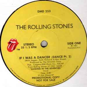 The Rolling Stones - If I Was A Dancer (Dance Pt. 2) album cover