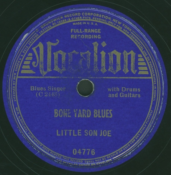 ladda ner album Little Son Joe - A B C Blues Bone Yard Blues
