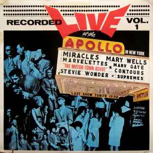 Various - The Motor-Town Revue Vol. 1 - Recorded Live At The Apollo Album-Cover