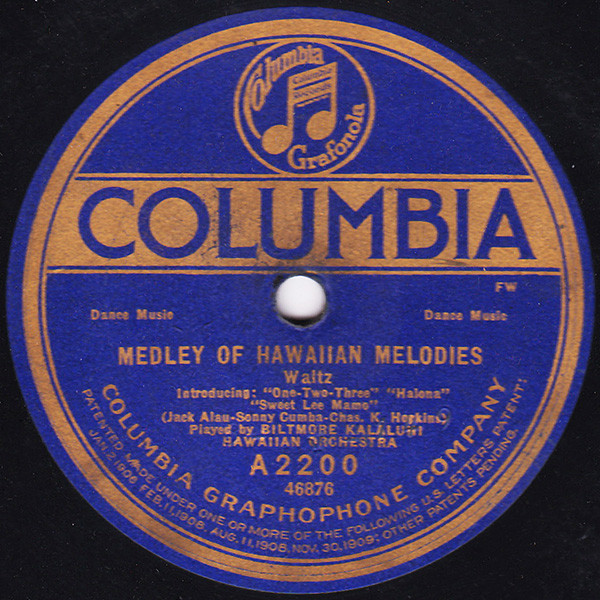 Album herunterladen Biltmore Kalaluhi Hawaiian Orchestra - Medley Of Hawaiian Melodies Kaui Kahio Medley