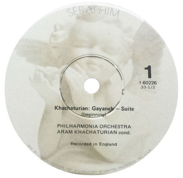 télécharger l'album Aram Khachaturian, The Philharmonia Orchestra - Khachaturian Conducts Khachaturian
