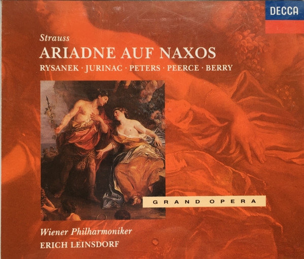 Richard Strauss – Ariadne Auf Naxos (1960, Vinyl) - Discogs