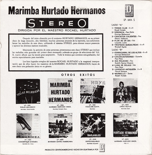 lataa albumi Hurtado Hermanos - Marimba