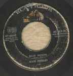 Cover of Blue Moon / Just Because, 1956-08-00, Vinyl