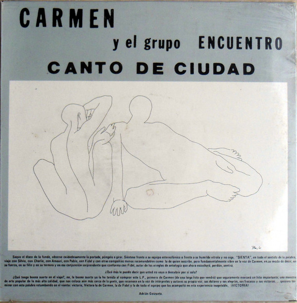 Album herunterladen Carmen Y El Grupo Encuentro - Canto De Ciudad