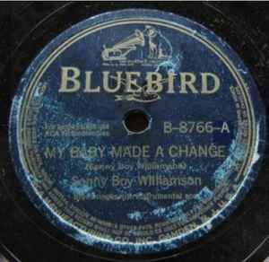 Sonny Boy Williamson - My Baby Made A Change / Big Apple Blues album cover
