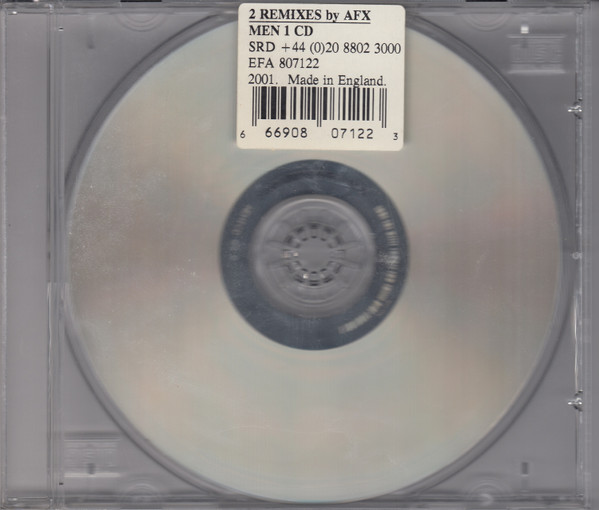 AFX – 2 Remixes By AFX (2001, CD) - Discogs
