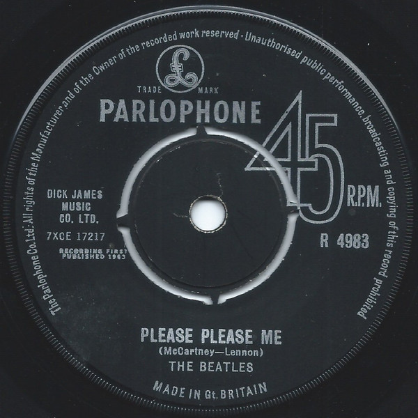 The Beatles – Please Please Me (1963, 3rd Issue, Vinyl) - Discogs