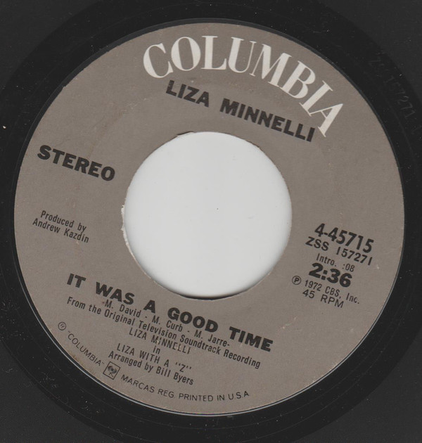 ladda ner album Liza Minnelli - Ring Them Bells It Was A Good Time