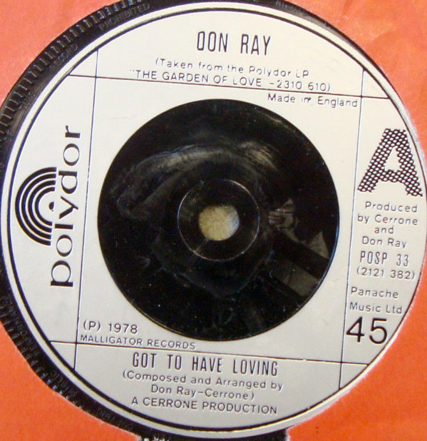 lataa albumi Don Ray - Got To Have Loving