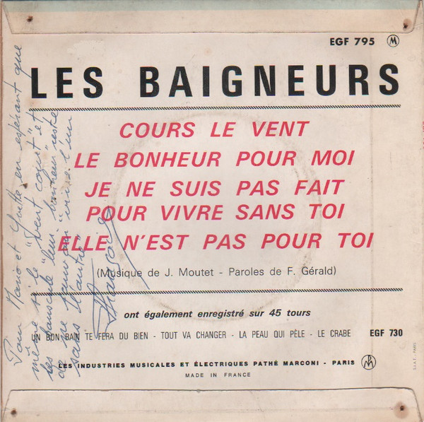 last ned album Les Baigneurs - Cours Le Vent