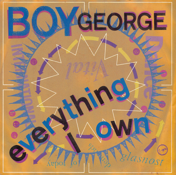 Boy George – Everything I Own (1987, Vinyl) - Discogs