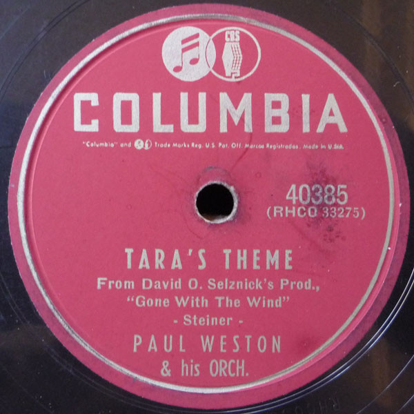 descargar álbum Paul Weston & His Orch - Taras Theme Love Letters