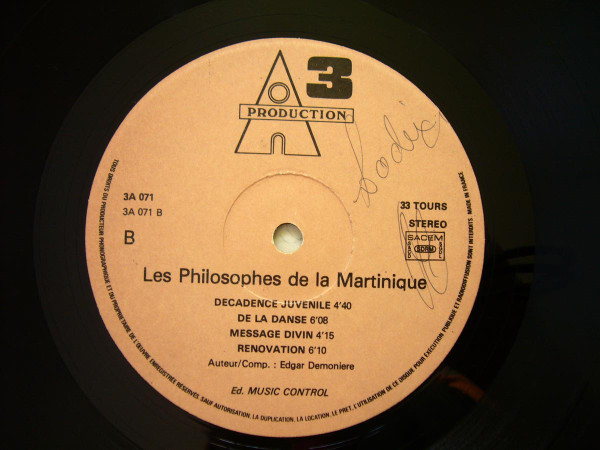 last ned album Les Philosophes De La Martinique - Les Philosophes De La Martinique