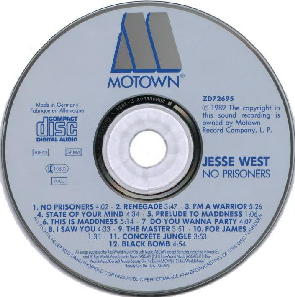 Jesse West - No Prisoners | Releases | Discogs