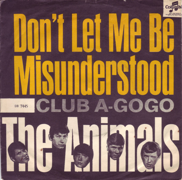 The Animals – Don't Let Me Be Misunderstood (1965, Vinyl) - Discogs